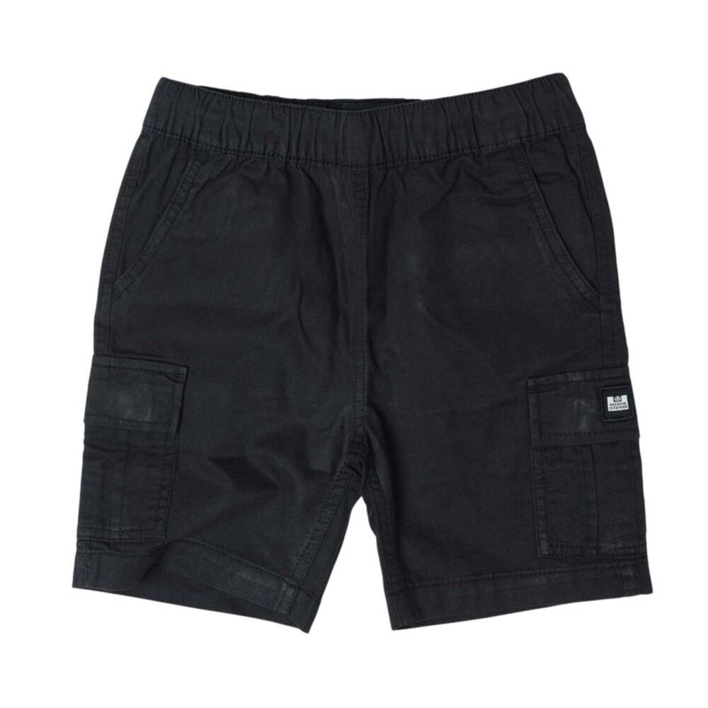 Weekend Offender Boys High Desert Cargo Shorts / Black